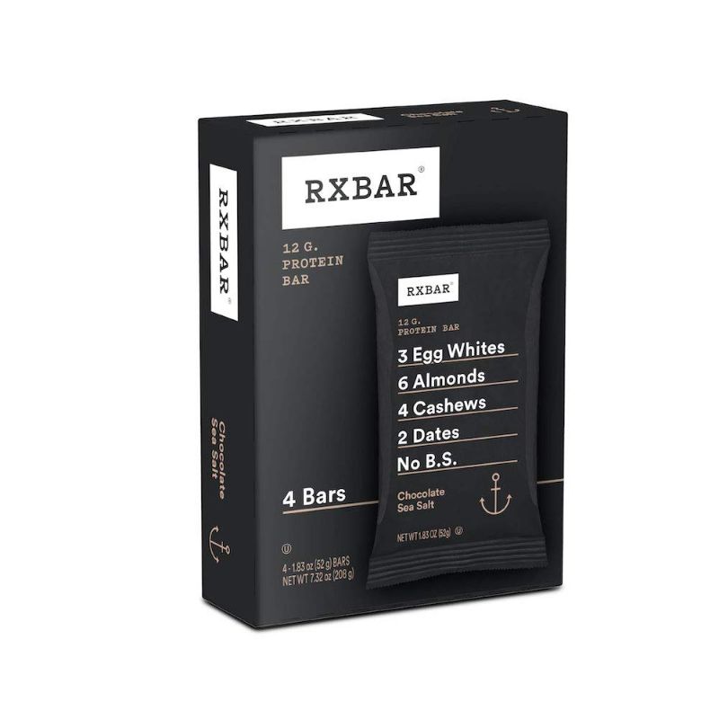 Photo 1 of 2 pack exp : may31/2023 RXBAR, Chocolate Sea Salt, Protein Bar, 1.83 Ounce