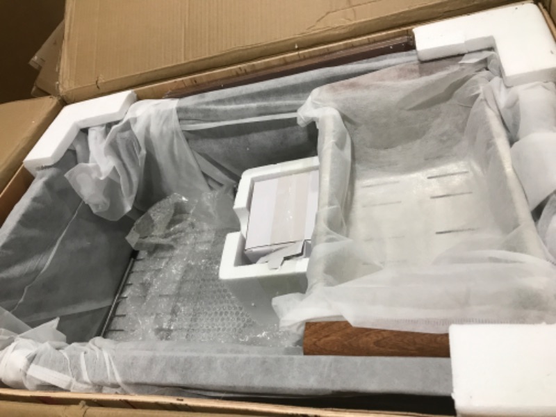 Photo 1 of 28 Inch Undermount Kitchen Sink Black Stainless Steel-SOMRXO 28"×18" Black Stainless Steel Undermount Workstation Sink Gunmetal Black Stainless Steel Kitchen Sink 10 Inch Deep Single Bowl Kitchen Sink 28"(L) x 18"(W) x 10"(D) Matte Black