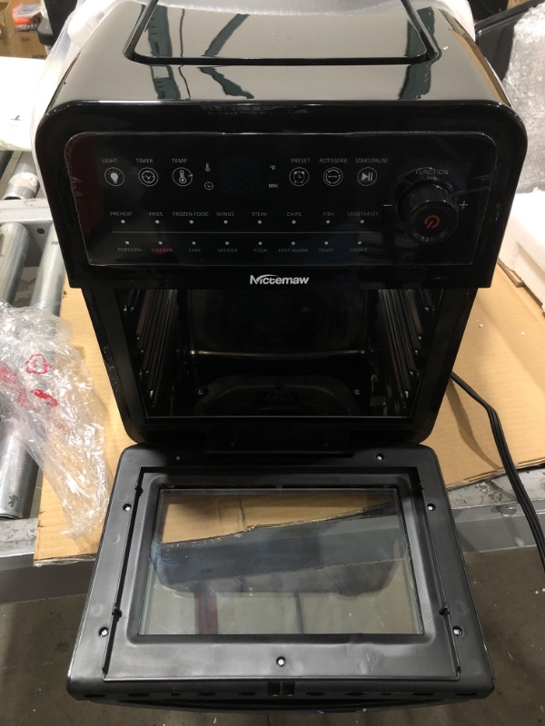 Photo 2 of 16-in-1 Air Fryer Oven, 13 Quart Airfryer Toaster Oven Combo, 1700W Large Digital LED Screen Air Fryers, Convection Toaster Oven with Rotisserie Dehydrator, Nonstick Basket, Accessories Included
