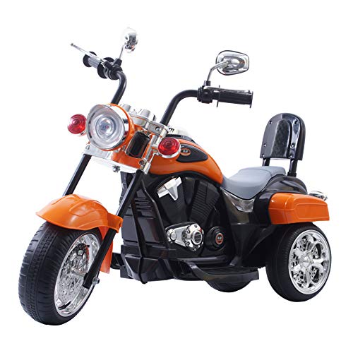 Photo 1 of Barcode for Freddo Chopper Style Electric Ride On Motorcycle for Kids - 6V Battery Powered 3 Wheel Ride On Toy for Boys, Girls, and Toddlers - Orange
