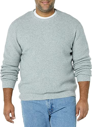 Photo 1 of Amazon Essentials Men's Long-Sleeve Soft Touch Waffle Stitch Crewneck Sweater Size M
