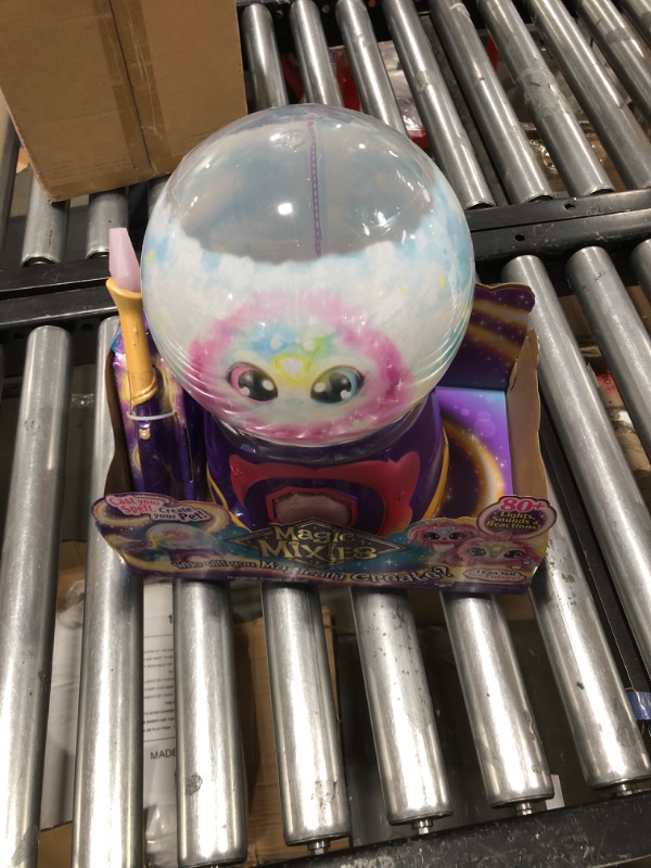 Photo 1 of Magic Mixies Magical Misting Crystal Ball with Interactive 8 inch Pink Plush Toy and 80+ Sounds and Reactions