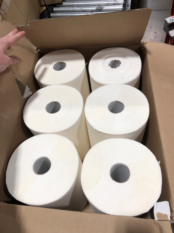 Photo 1 of 6 High Capacity paper Towel Rolls 