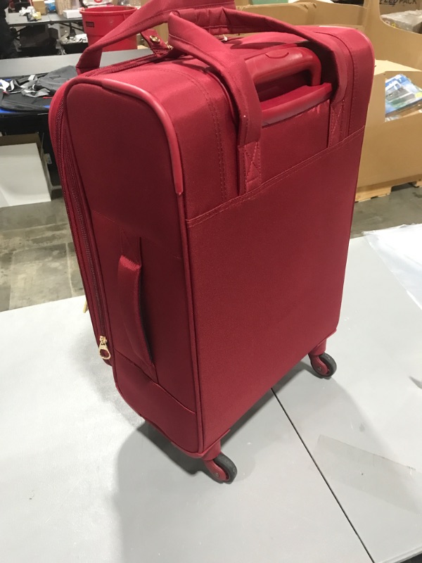 Photo 4 of American Tourister Belle Voyage Softside Luggage with Spinner Wheels, Red, Carry-On 21-Inch
