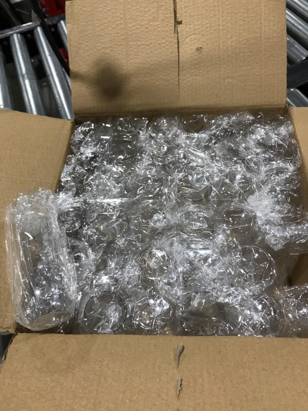 Photo 1 of Stemless Plastic Champagne Flutes, 36 Pack Plastic Champagne Glasses Disposable Wine Glasses Mimosa Glasses, Crystal Clear Shatterproof No BPA, Ideal for Party Wedding Birthday Christmas, 9 oz