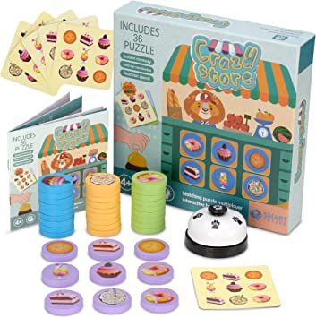 Photo 1 of BWMB Wooden Matching Chips Puzzle Game Suitable for Children and Adults, Analytical Educational Logical Training and Spatial Thinking Toy for Kids from Age 4+, Pattern Chips Puzzles Games
