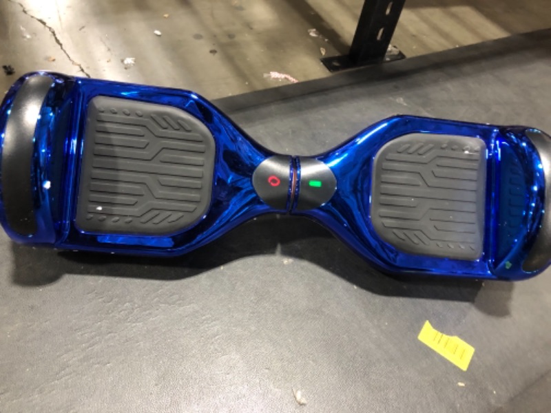 Photo 1 of chrome blue hoover board 