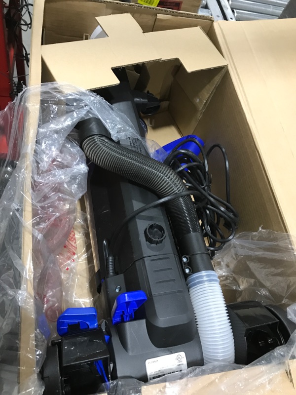 Photo 2 of Eureka Lightweight Powerful Upright Vacuum Cleaner for Carpet and Hard Floor, PowerSpeed, New Model Blue,black/New Model Vacuum Cleaner