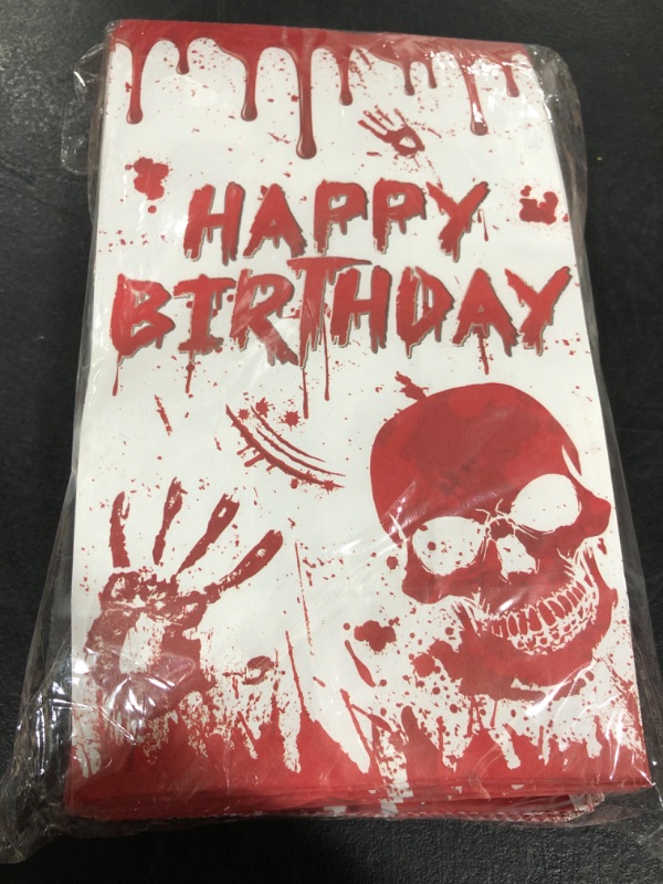 Photo 2 of 30 Pieces Halloween Bloody Favor Bags Bloody Birthday Party Treat Candy Goodie Bags Horror Bloody Skull Footprint Handprint Gift Bags for Bloody Theme Halloween Party Supplies Decor, 8.3 x 4.7 Inch