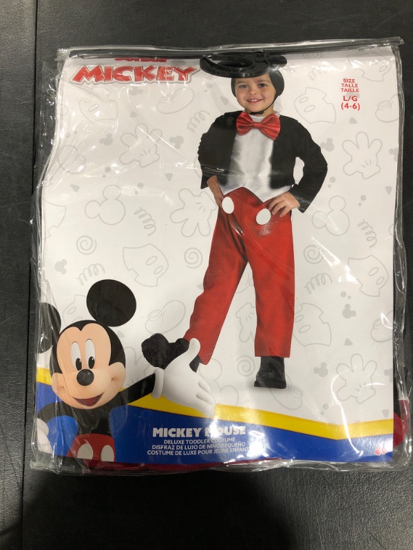 Photo 2 of Disguise Boy's Mickey Mouse Deluxe Costume