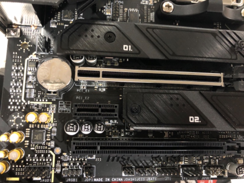 Photo 3 of MSI MAG B650M Mortar WiFi Gaming Motherboard (AMD AM5, mATX, DDR5, PCIe 4.0, M.2, SATA 6Gb/s, USB 3.2 Gen 2, HDMI/DP, Wi-Fi 6E, AMD Ryzen 7000 Series Desktop Processors)