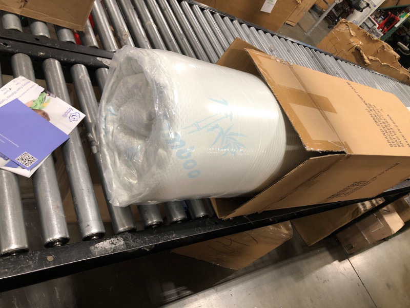 Photo 1 of Emolli 3 Inch Memory Foam Mattress Topper Queen Size with Removable Bamboo Cover - Gel Infused High Density Cooling Bed Pad