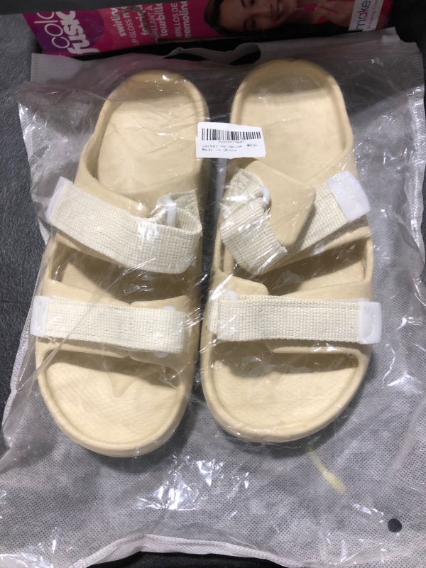 Photo 1 of CHACO WOMEN'S CHILLOS SLIDE IN TAUPE SIZE 7
