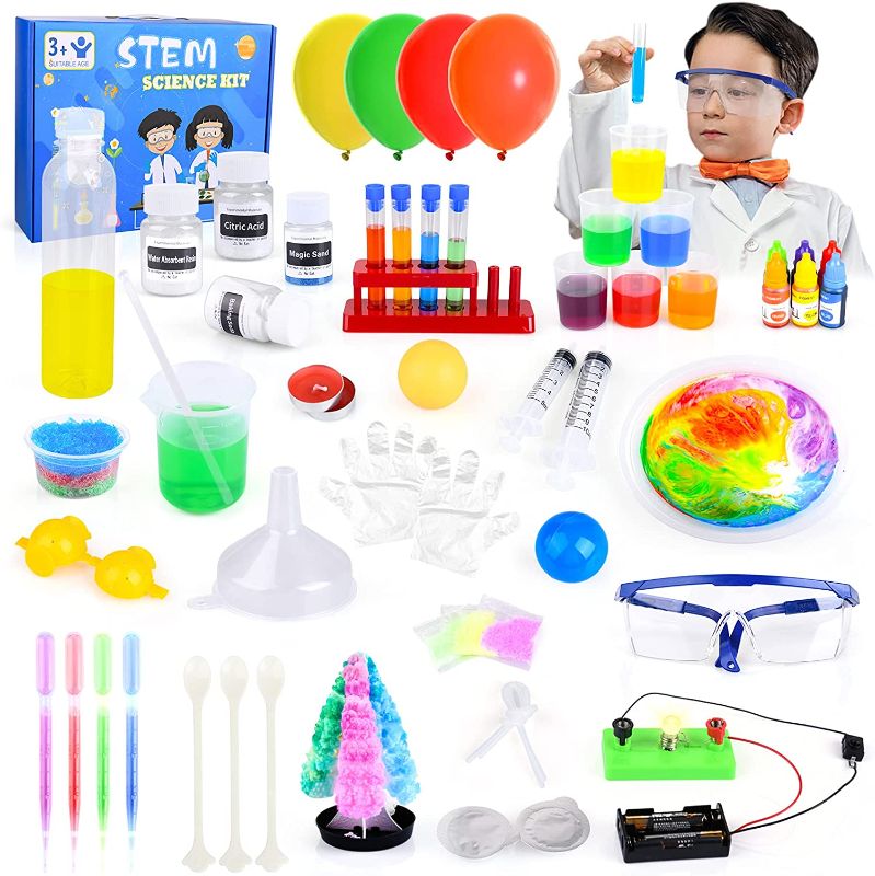 Photo 1 of Auney Science Kit for Kids with 36 Science Lab Experiments, DIY STEM Educational Learning Scientific Toys for Boys and Girls
