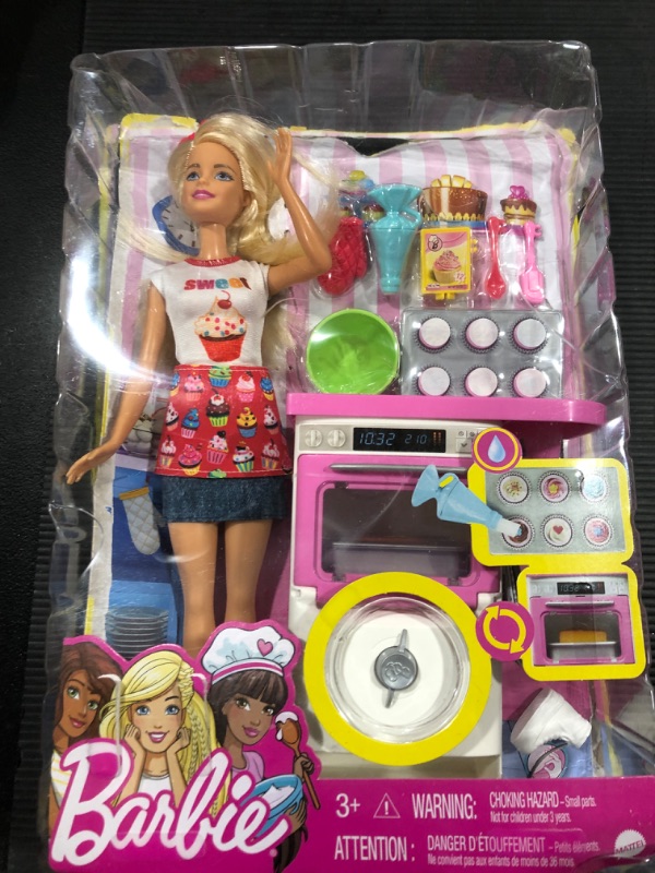 Photo 2 of Barbie Doll with Oven & Rising Food [Amazon Exclusive]