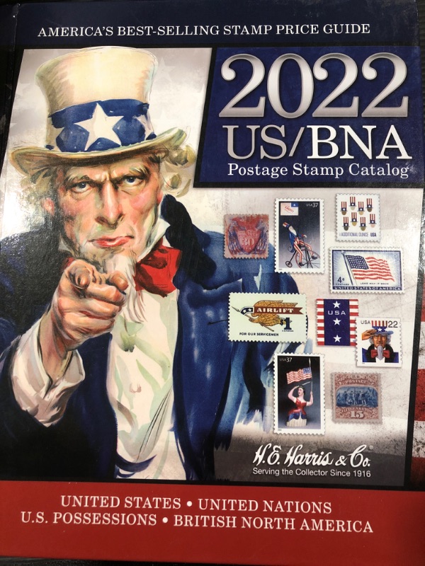 Photo 2 of 2022 US/BNA Catalog (US BNA Postage Stamp Catalog)