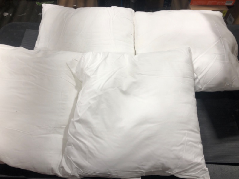 Photo 1 of 4pack Throw Pillows - White