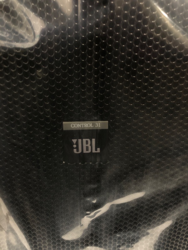 Photo 1 of JBL Professional Control 31 Two-Way High-Output Indoor-Outdoor Monitor Speaker, Black 10-Inch 250-Watt