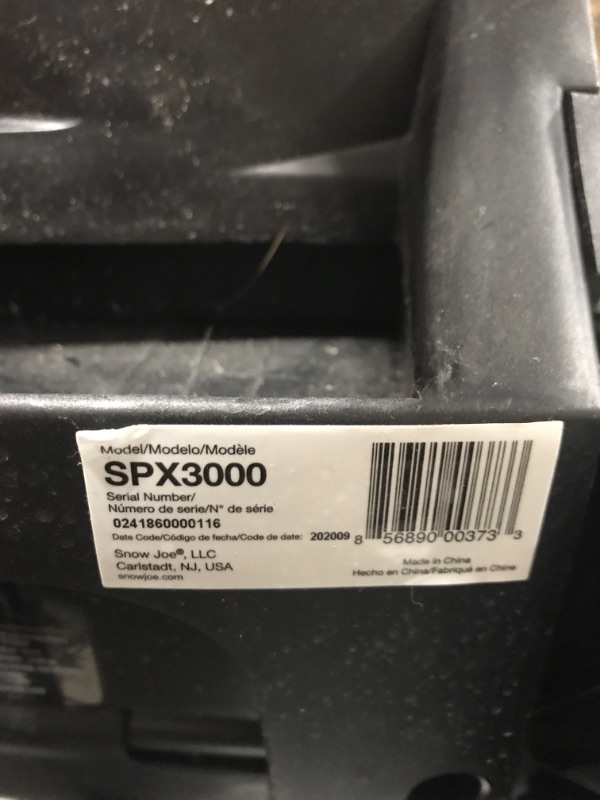 Photo 6 of 2030 MAX PSI 1.76 GPM 14.5 Amp Electric Pressure Washer