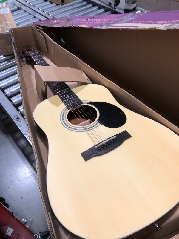 Photo 2 of Jasmine S35 Dreadnought Acoustic Guitar Satin Natural Finish
