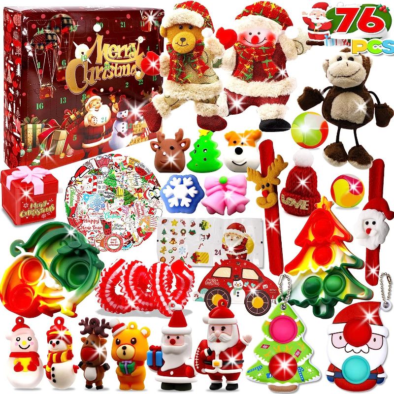 Photo 1 of Christmas Party Favors, Assortment Toys Stocking Stuffers Bulk, Goodie Bag Stuffers, Classroom Gifts, Christmas Prizes, Christmas Decorations, Advent Calendar