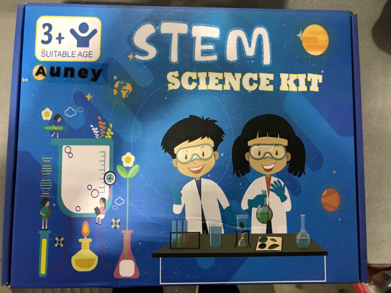 Photo 1 of Auney Science Kit for Kids with 36 Science Lab Experiments, DIY STEM Educational Learning Scientific Toys for Boys and Girls 