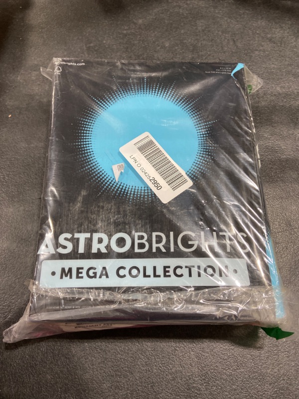 Photo 2 of Astrobrights Mega Collection, Colored Paper, "Brilliant" 5-Color Assortment, 625 Sheets, 24 lb/89 gsm, 8.5" x 11 - MORE SHEETS! (91684)