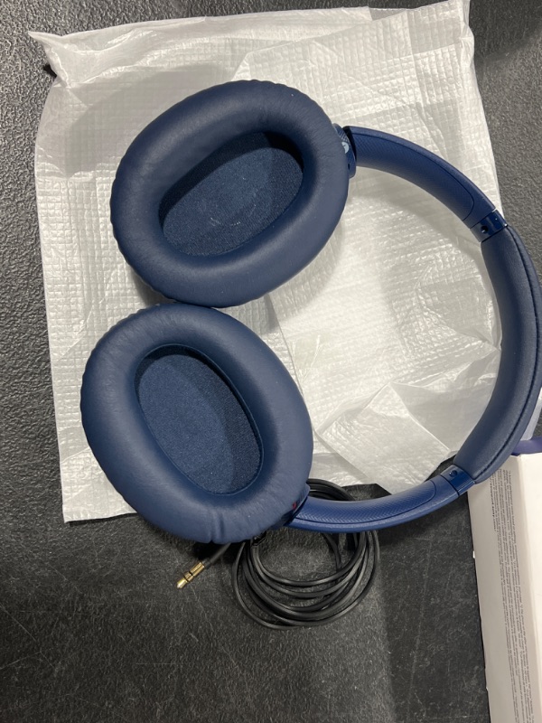 Photo 3 of Sony Noise Cancelling Headphones WHCH710N: Wireless Bluetooth Over the Ear Headset with Mic for Phone-Call, Blue (Amazon Exclusive) Blue WHCH710N