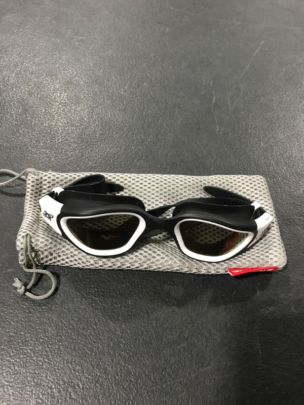 Photo 2 of ZIONOR Swim Goggles, G1 Polarized Swimming Goggles Anti-fog for Adult Men Women A0-g1-polarized Mirror Gold Lens