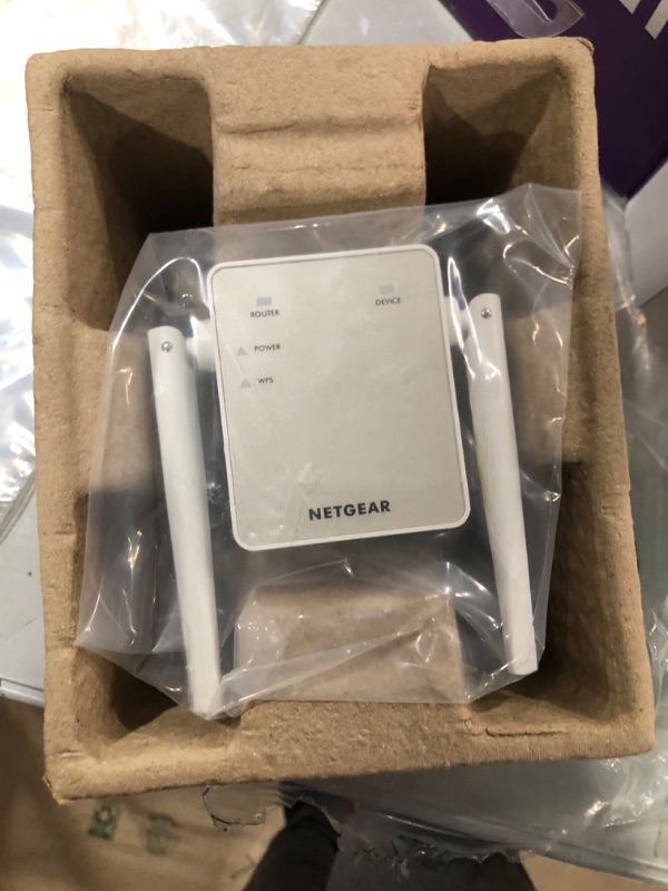 Photo 2 of NETGEAR Wi-Fi Range Extender EX6120 - Coverage Up to 1500 Sq Ft and 25 Devices with AC1200 Dual Band Wireless Signal Booster & Repeater (Up to 1200Mbps Speed), and Compact Wall Plug Design WiFi Extender AC1200