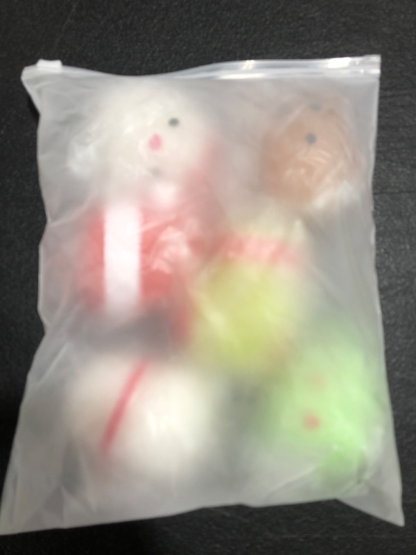 Photo 1 of 6 Pack Christmas Sensory Stress Ball Toys for Kids Girls Boys, Squishy Squeeze Toy with Water Beads Stress Reliever Anxiety Packs for Kid Party Favors,Christmas Miniatures (Christmas)