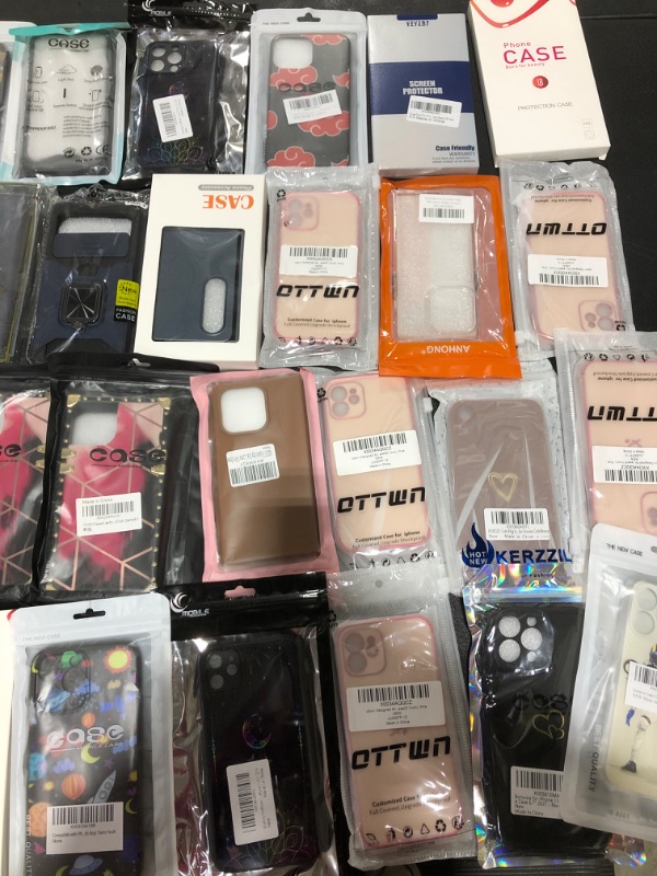 Photo 4 of ASSORTED LOT OF SMARTPHONE CASES & ACCESSORIES. STYLES, COLORS & APPLICATIONS VARY. 