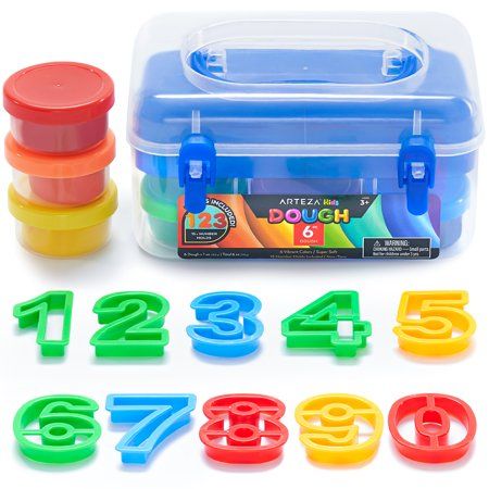 Photo 1 of Arteza Kids Play Numeric Dough Kit - 21 Pack
