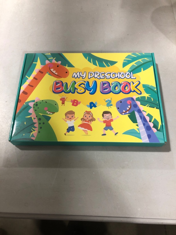 Photo 2 of Activity Books for Kids Ages 3-5: 32 Themes Preschool Busy Book, Toddler Learning Book, Montessori Activity Binder for 6 7 8 Years Old, Autism Learning Materials Educational Toys Gifts for Boy Girl
