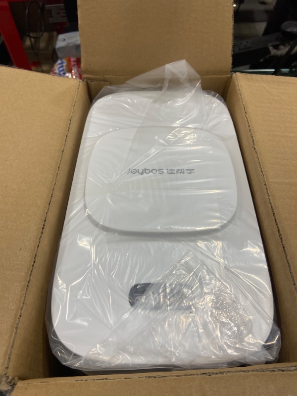 Photo 1 of MOPUP Touchless Bathroom Trash Can,4 Gallon Waterproof Small Bedroom Garbage Can, Plastic Slim Motion Sensor Narrow Trash Bin for Bedroom,Office,RV (White) Grey XL