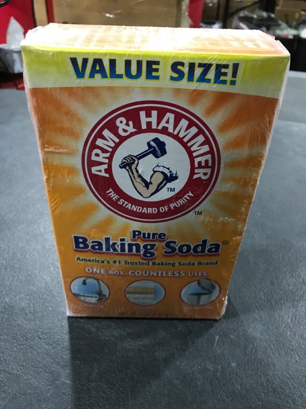 Photo 2 of Arm & Hammer Baking Soda-4LB (01170) 4 Pound (Pack of 1)--MINOR SPILLAGE 