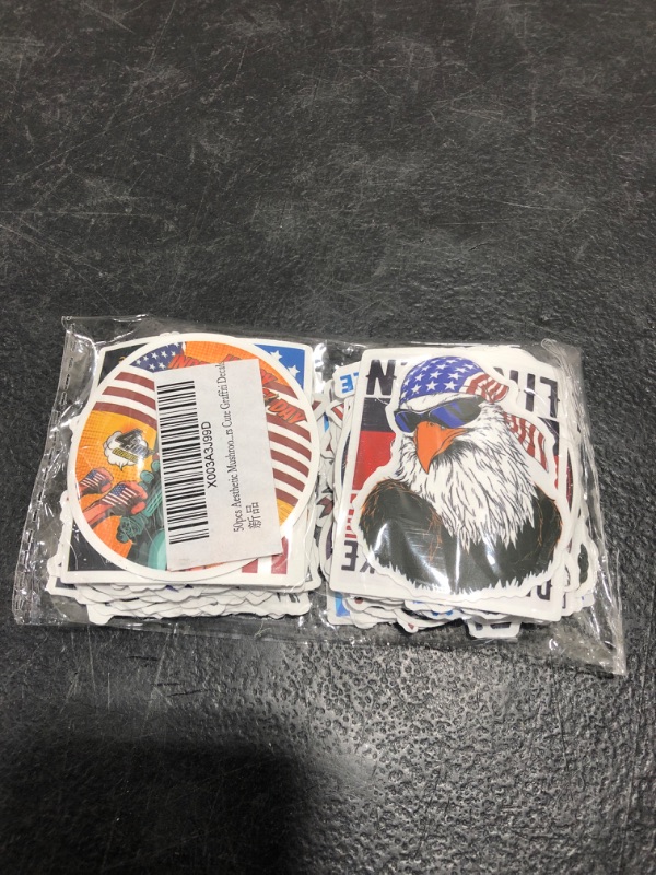 Photo 1 of 50 PCS USA STICKERS