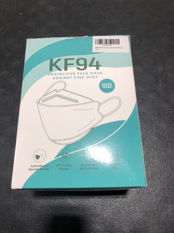 Photo 2 of 50/100 PCS KF-94 Face M asks 4 Layers for Kids & Adult, KF 94 Face_M ask 4-Ply Cup Dust_M ask 3D Design Shape Adult Assorted 100 Count (Pack of 1)