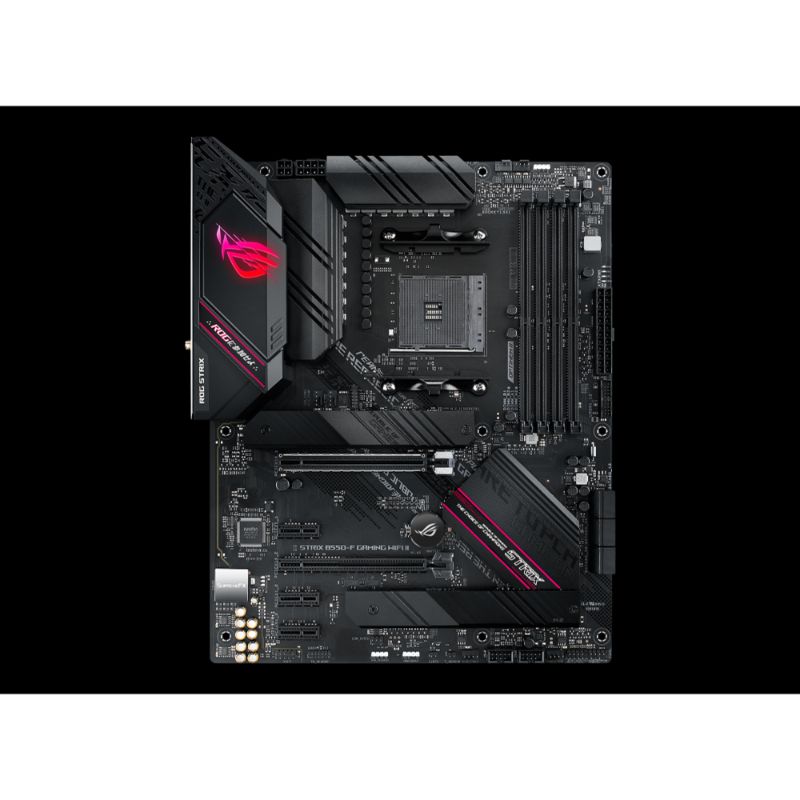 Photo 1 of Asus ROG STRIX B550-F GAMING WIFI II AMD AM4 (3rd Gen Ryzen) ATX Gaming Motherboard (PCIe 4.0 WiFi 6E 2.5Gb LAN BIOS FlashBack HDMI 2.1 Addressabl
