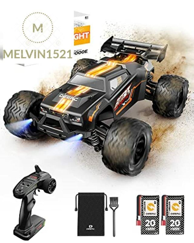 Photo 1 of DEERC 9000E 1:14 Scale Remote Control Car with LED Shell Light, Upgraded 40 KM/H