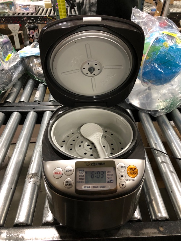 Photo 3 of Zojirushi Micom Rice Cooker & Warmer, NS-TSC18-10 cups / 1.8 liters