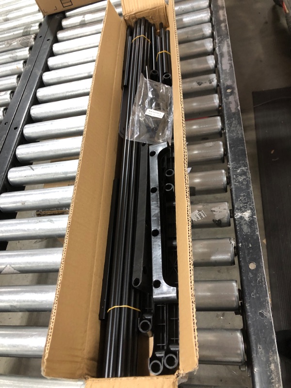 Photo 1 of SONGMICS Shoe Rack, 4-Tier Shoe Storage Organizer, Metal Shoe Shelf, Hold up to 20 Pairs of Shoes, Stackable Shoe Tower for Living Room, Entryway, Black ULSA14BK 1 36.2 x 11.8 x 33.3 Inches