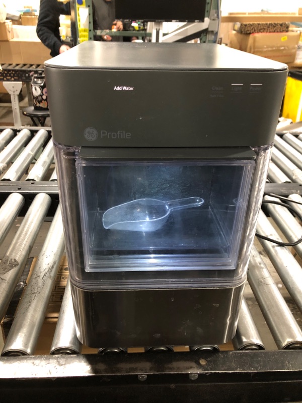 Photo 2 of GE Profile Opal 2.0 | Countertop Nugget Ice Maker | Ice Machine with WiFi Connectivity | Smart Home Kitchen Essentials | Stainless Steel
