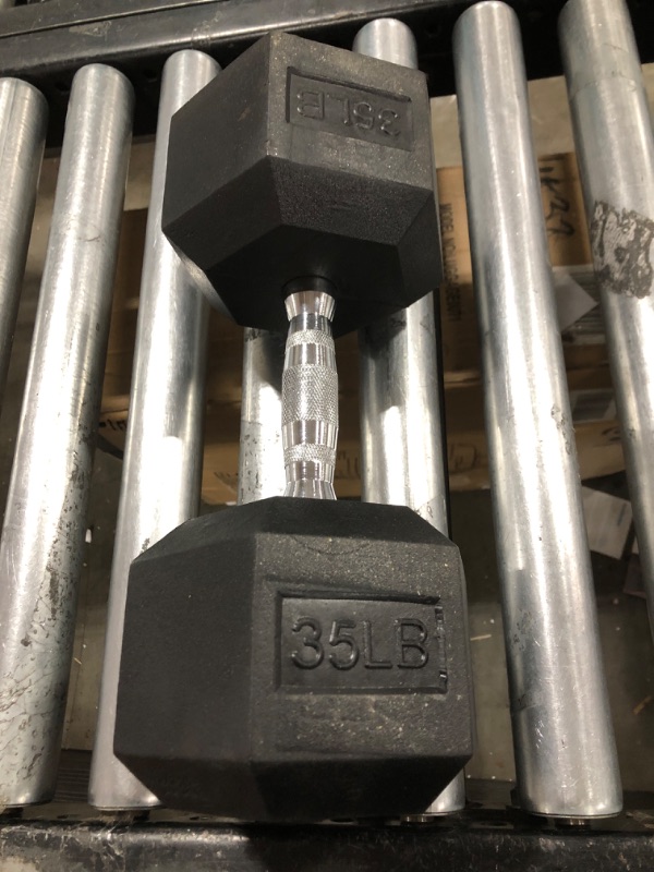 Photo 3 of 35lb Pair of dumbbells 