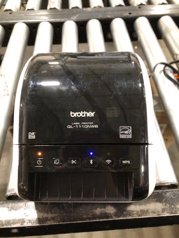 Photo 2 of Brother QL-1110NWB Wide Format, Postage and Barcode Professional Thermal Label Printer with Wireless Connectivity
