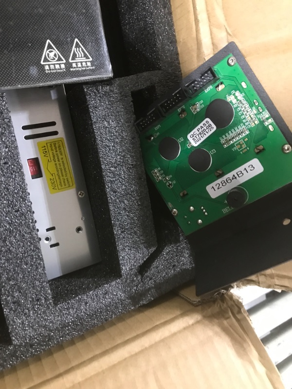 Photo 1 of VOXELAB Aquila C2 3D Printer, All Metal Frame FDM DIY Printers with Removable Build Surface Plate and 32-bit Silent Motherboard, Print Size 220x220x250mm