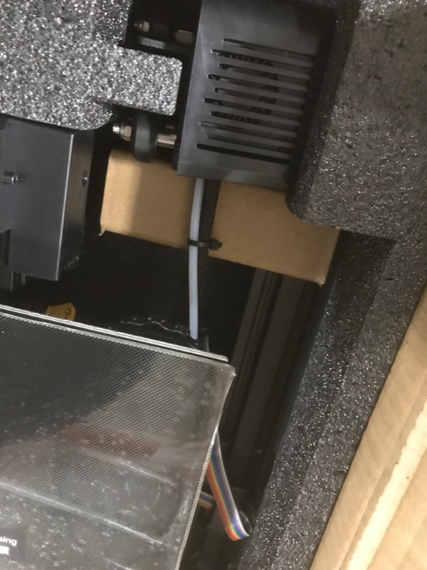 Photo 1 of VOXELAB Aquila C2 3D Printer, All Metal Frame FDM DIY Printers with Removable Build Surface Plate and 32-bit Silent Motherboard, Print Size 220x220x250mm