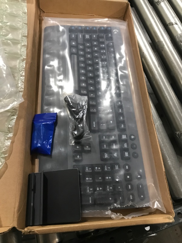 Photo 2 of Logitech G613 LIGHTSPEED Wireless Mechanical Gaming Keyboard, Multihost 2.4 GHz + Bluetooth Connectivity (Renewed)