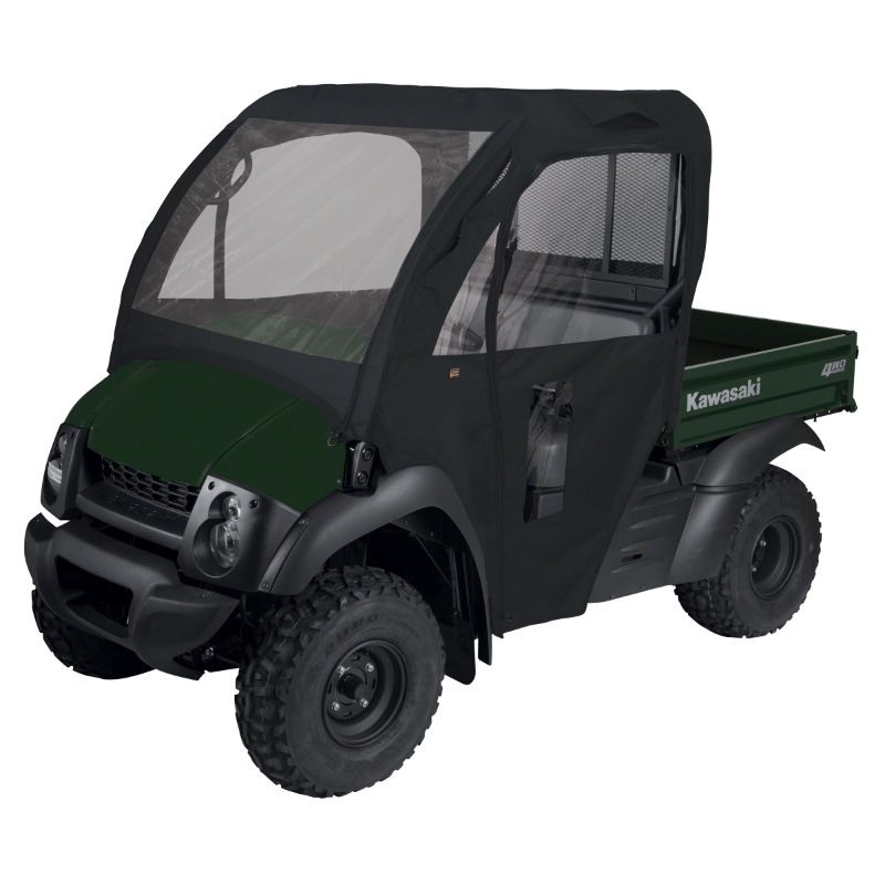 Photo 1 of Classic Accessories QuadGear UTV Cab Enclosure Fits Kawasaki® Mule 600 610 610 4x4 610 4x4 XC (2015 Models and Older) Black
