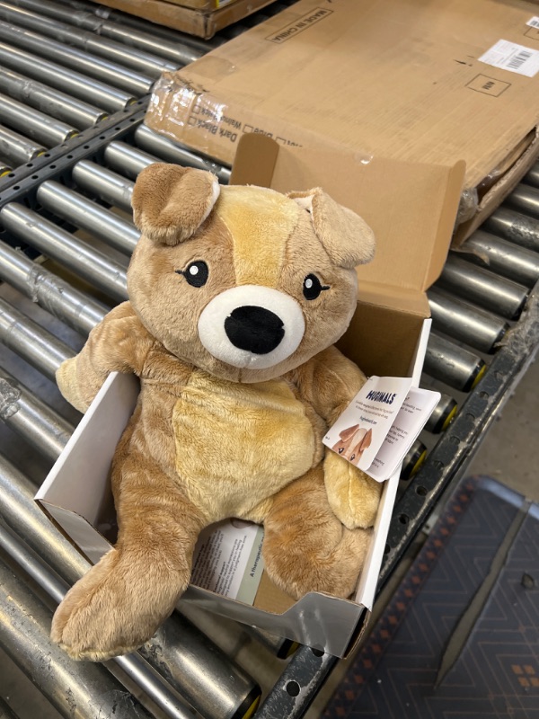 Photo 1 of HUGIMALS Charlie The Puppy 4.5lbs Large Weighted Stuffed Animal Stress Anxiety Relief Plush Adults Kids